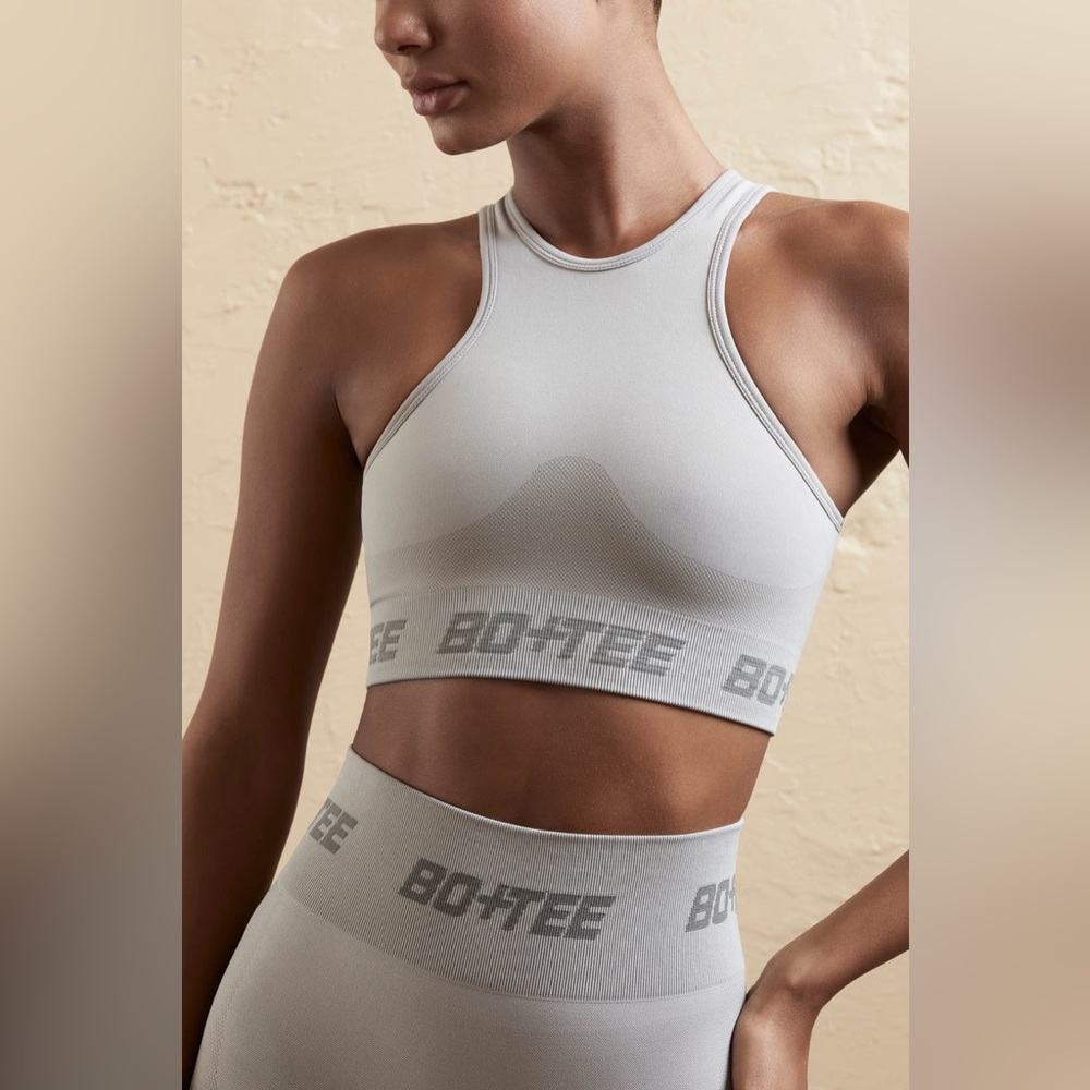 Bo+Tee Workout Set- Silver